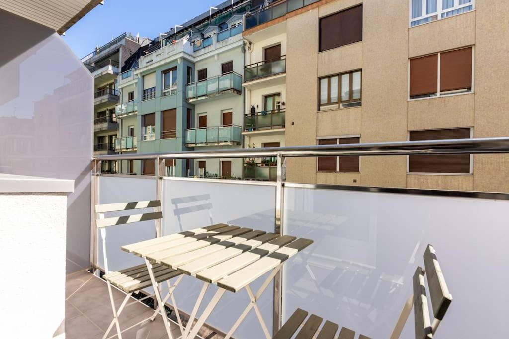 Terraza Playa Y Calle Peatonal Ess03377 San Sebastián Exterior foto